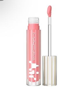 MAC Cosmetics Lipglass Gloss in Soft Pink Peach